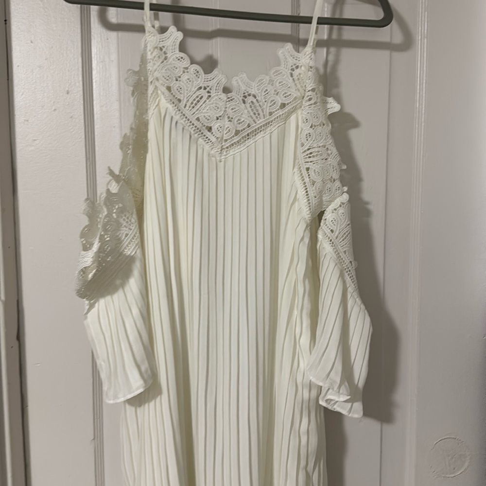 Endless Rose White Sundress 🌹
